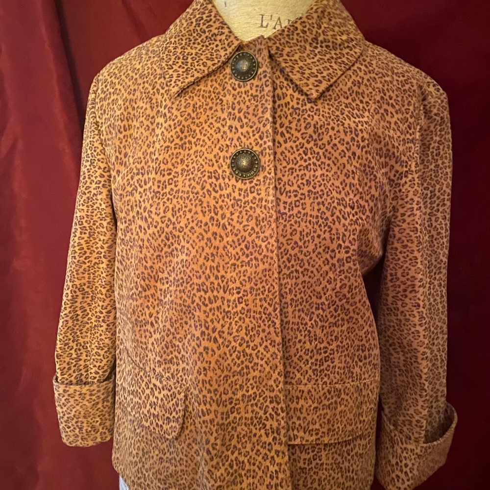 Suave suede jacket